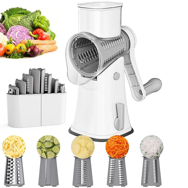 Easy Spin Kitchen Grater