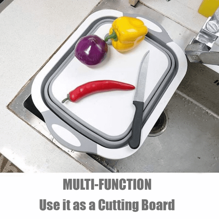 Foldable Multi-Function Chopping Board