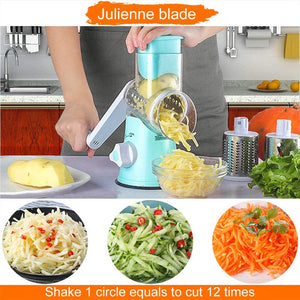 Amazing 3-Roller Vegetable Slicer